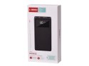 L-BRNO Powerbank Power Bank 30000mAh z cyfrowym ekranem 4x USB LED latarka czarny