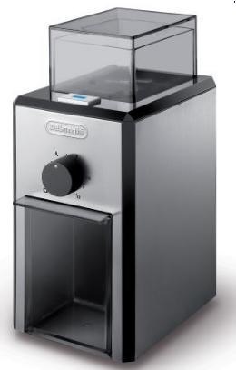 Młynek do kawy DeLonghi KG 89 (110W; żarnowy; kolor czarny)