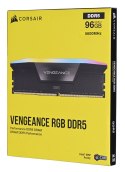 Corsair VENGEANCE 96GB (2x48GB) DDR5 5600MHz C40 Kit Black