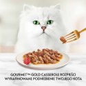 Purina Gourmet Gold Wołowina z kurczakiem w sosie pomidorowym 85g