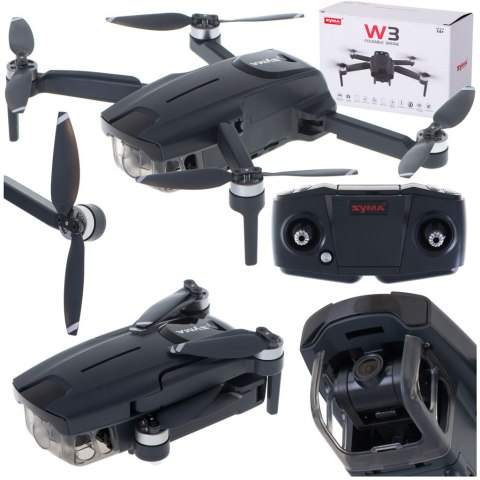 Dron RC Syma W3 2,4GHz 5G wifi kamera EIS 4K