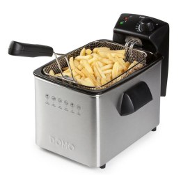 DOMO DO465FR Frytkownica ze stali nierdzewnej 4l, 3000W