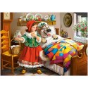 CASTORLAND Puzzle 120 elementów Little Red Riding Hood - Czerwony Kapturek 6+