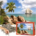 CASTORLAND Puzzle 1500 elementów Sailing in Paradise - Żeglowanie w raju 68x47cm