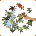 CASTORLAND Puzzle 40 elementów Maxi Jungle Animals - Zwierzęta z Dżungli 4+