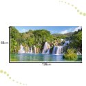 CASTORLAND Puzzle 4000 elementów Krka Waterfalls, Croatia - Wodospady Krka 139x68cm