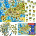 CASTORLAND Puzzle edukacyjne Mapa Europy 212 elementów 7+