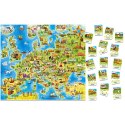 CASTORLAND Puzzle edukacyjne Mapa Europy 212 elementów 7+