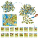 CASTORLAND Puzzle edukacyjne Mapa Europy 212 elementów 7+