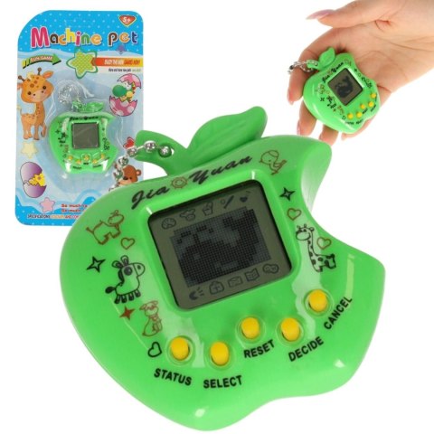 Zabawka Tamagotchi elektroniczna gra jabłko zielone