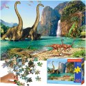 CASTORLAND Puzzle 60el. In the Dinosaurs World - Świat dinozaurów 5+