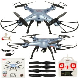 Dron RC Syma X5HW 2,4GHz Kamera Wi-Fi niebieski