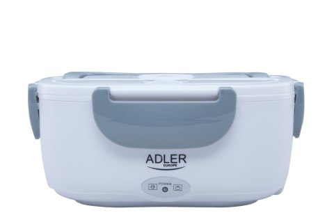 Adler AD 4474 grey Pojemnik na żywność podgrzewany lunch box zestaw pojemnik separator łyżeczka 1,1 L