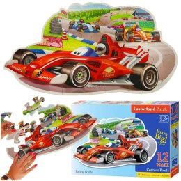 CASTORLAND Puzzle 12 elementów Racing Bolide - Wyścigi 3+