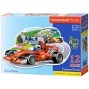 CASTORLAND Puzzle 12 elementów Racing Bolide - Wyścigi 3+