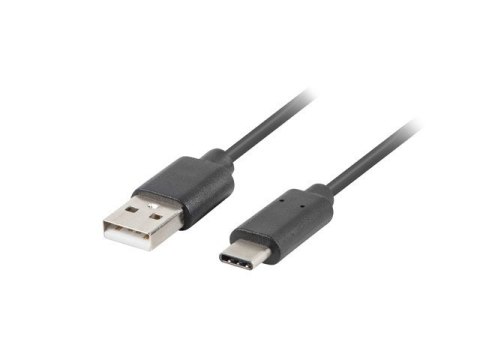 Kabel Lanberg QC 3.0 CA-USBO-20CU-0010-BK (USB 2.0 typu A - USB typu C ; 1m; kolor czarny)