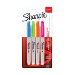 SHARPIE -zestaw markerów 4 szt FINE POINT