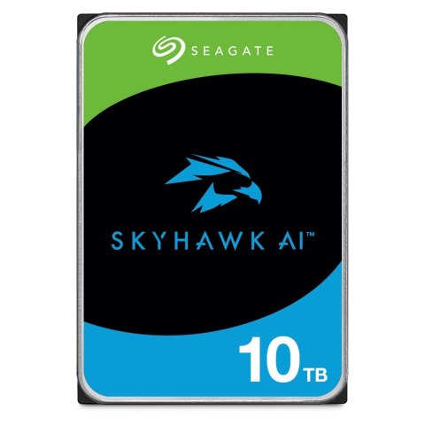 Dysk Seagate Skyhawk AI ST10000VE001 (10 TB ; 3.5"; SATA; 256 MB; 7200 obr/min)