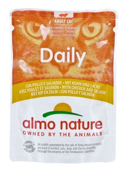 ALMO NATURE Daily Menu Kurczak z łososiem 70g