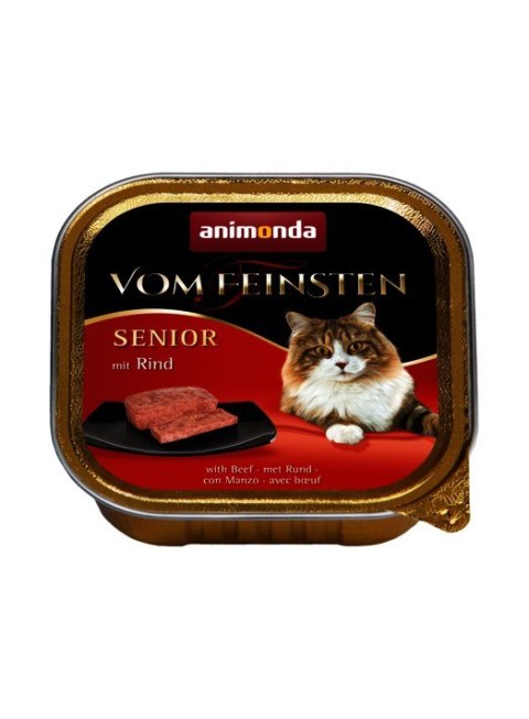 ANIMONDA Vom Feinsten Senior Cat smak: wołowina 100g