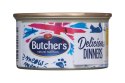 BUTCHER'S Classic Delicious Dinners z kurczakiem i indykiem - puszka 85g