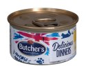 BUTCHER'S Classic Delicious Dinners z kurczakiem i indykiem - puszka 85g