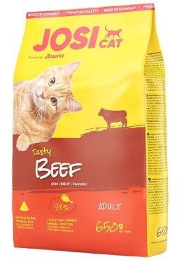 Josera JosiCat Tasty Beef dla kotów 650g