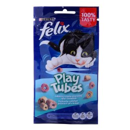 Purina Felix PlayTubes Pieczona Ryba Krewetki 50g