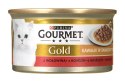 Purina Gourmet Gold Sauce Delight mokra karma dla kota z wołowiną 85g