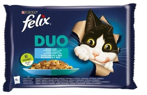 Purina Karma Felix Fantastic Duo Ryba 4x85g