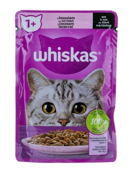 WHISKAS Adult Łosoś w sosie - saszetka 85g