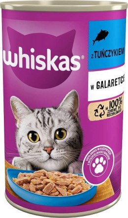 WHISKAS Adult Tuńczyk - puszka 400g