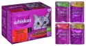 Whiskas Sasz Sos Drób/Jag/Woł/Kur 12x85g