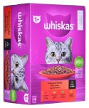 Whiskas Sasz Sos Drób/Jag/Woł/Kur 12x85g