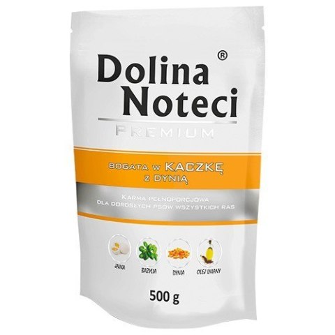 Dolina Noteci Premium Pies Kaczka i Dynia 500g