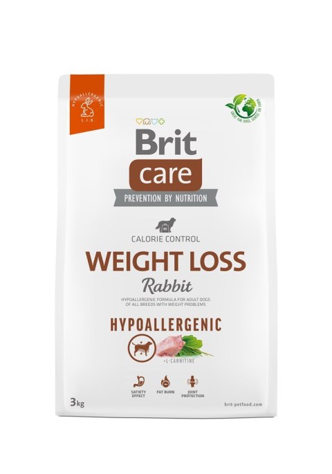 Brit Care Dog Hypoallergenic Weight Loss 3kg