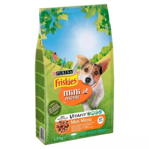 Purina Friskies Mini Menu Kurczak, warzywa 1,5kg