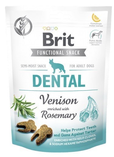 Brit Care Dog Functional Snack DENTAL VENISON 150g