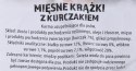 MACED MIĘSNE KRĄŻKI Z KURCZAKIEM 500 G