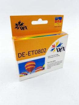 Tusz Wox Cyan EPSON T0802 zamiennik C13T08024010