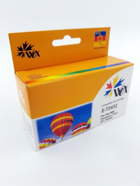 Tusz Wox Cyan Epson T2432 zamiennik T24324010