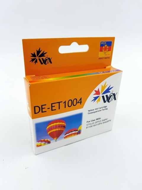 Tusz Wox Yellow EPSON T1004 zamiennik C13T10044010