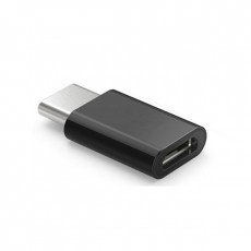 Adapter SAVIO AK-31/B (Micro USB F - USB typu C M; kolor czarny)